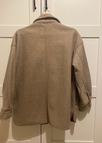 Zara Midi Kadın Kaban - Görsel 9