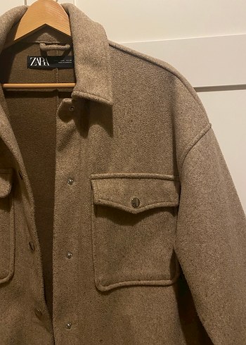 Zara Midi Kadın Kaban - Görsel 8