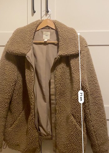 H&M Peluş Kadın Mont - Görsel 12