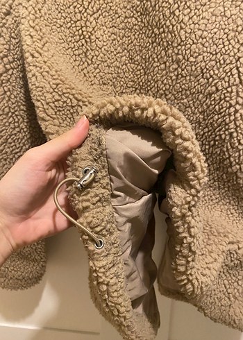 H&M Peluş Kadın Mont - Görsel 7