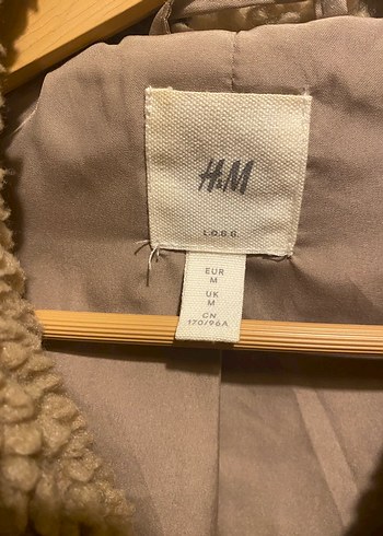 H&M Peluş Kadın Mont - Görsel 2
