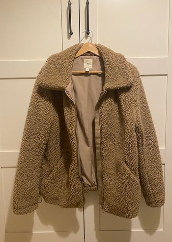 H&M Peluş Kadın Mont - Görsel 11