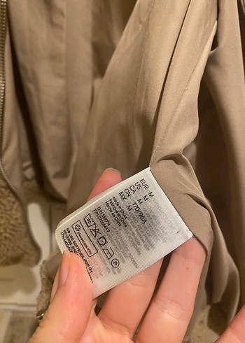 H&M Peluş Kadın Mont - Görsel 10