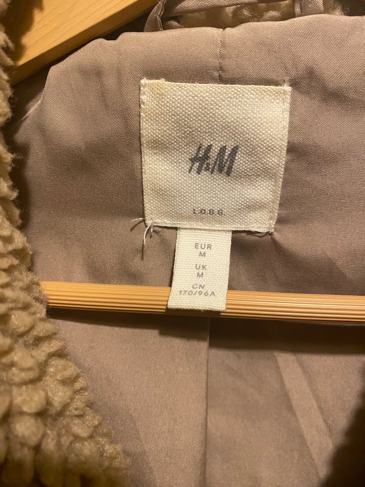 H&M Peluş Kadın Mont - Görsel 2