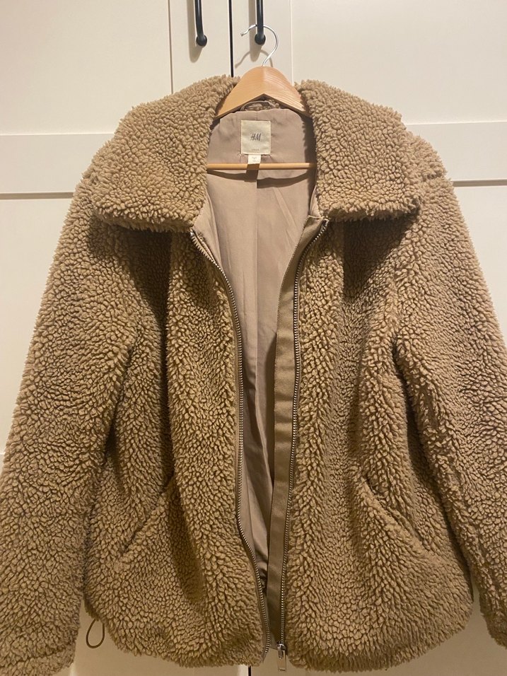 H&M Peluş Kadın Mont - Görsel 5