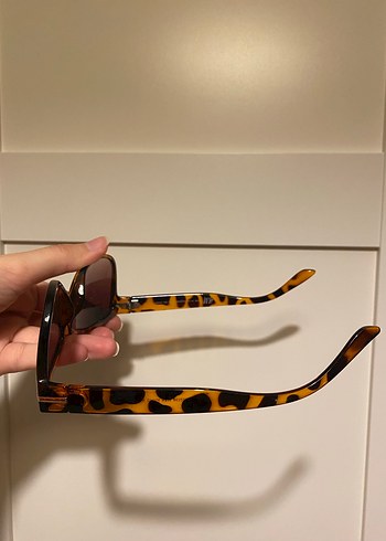 Koyu Kahverengi Retro Kadın Güneş Gözlüğü - Görsel 9