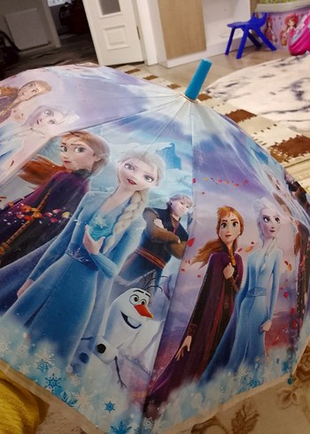 Renkli Püsküllü Kadın Şemsiye - Görsel 5