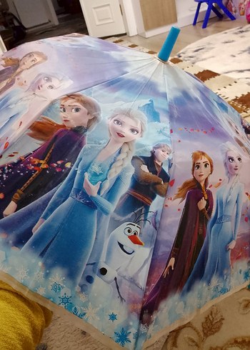 Renkli Püsküllü Kadın Şemsiye - Görsel 4