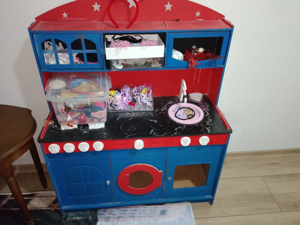 Renkli Çocuk Oyun Mutfak Seti - Görsel 2