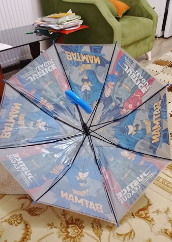 Renkli Püsküllü Kadın Şemsiye - Görsel 12