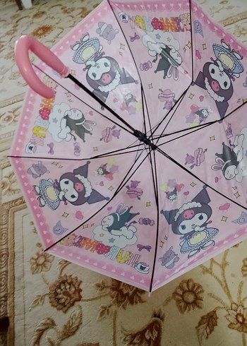 Renkli Püsküllü Kadın Şemsiye - Görsel 6