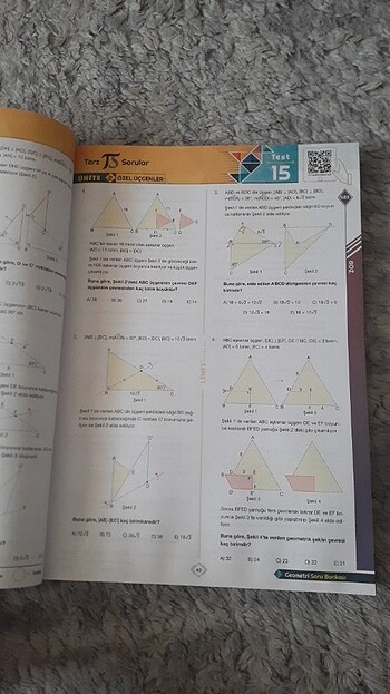  Tyt Ayt geometri soru bankası limit yayınları 