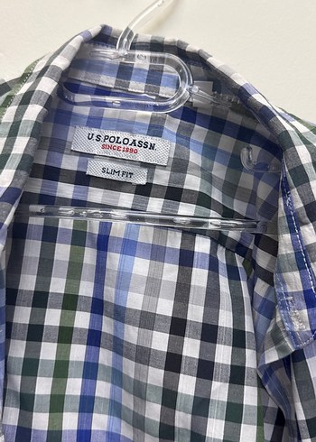 U.S Polo Assn. Düğmeli Uzun Kollu Erkek Gömlek