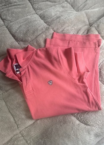 Pembe Düğmeli Hamile Gömleği - Görsel 4