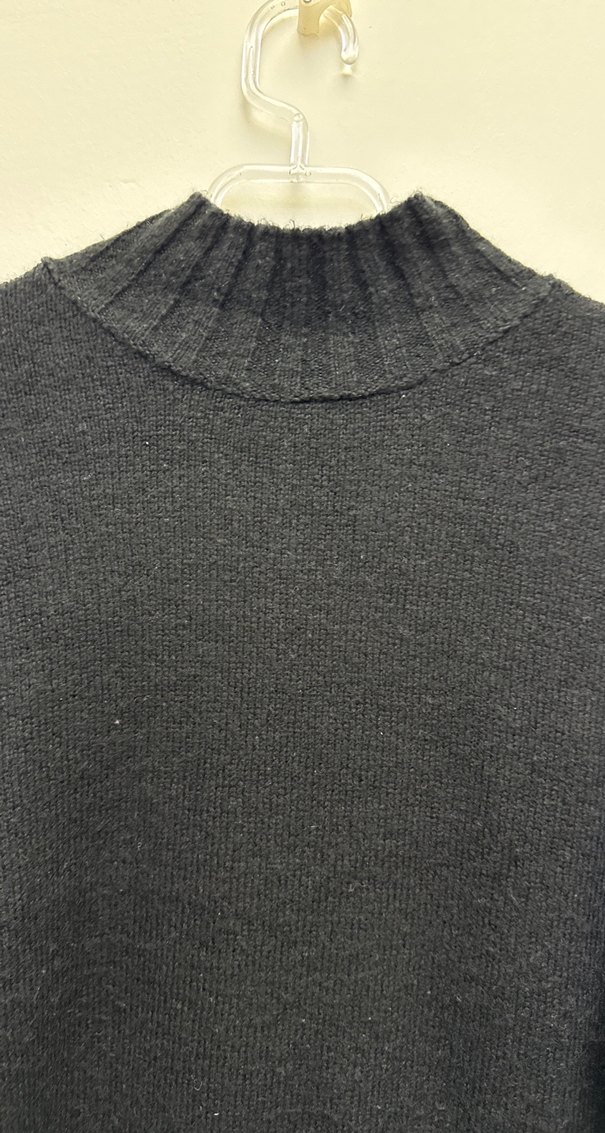 Siyah Kadın Uzun Triko Elbise - Görsel 3