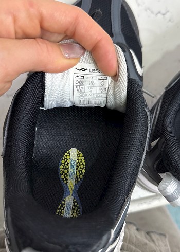 Siyah Yılan Desenli Bağcıklı Kadın Spor Ayakkabı - Görsel 7