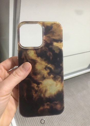 Parlak kahverengi bohem telefon kılıfı - Görsel 3