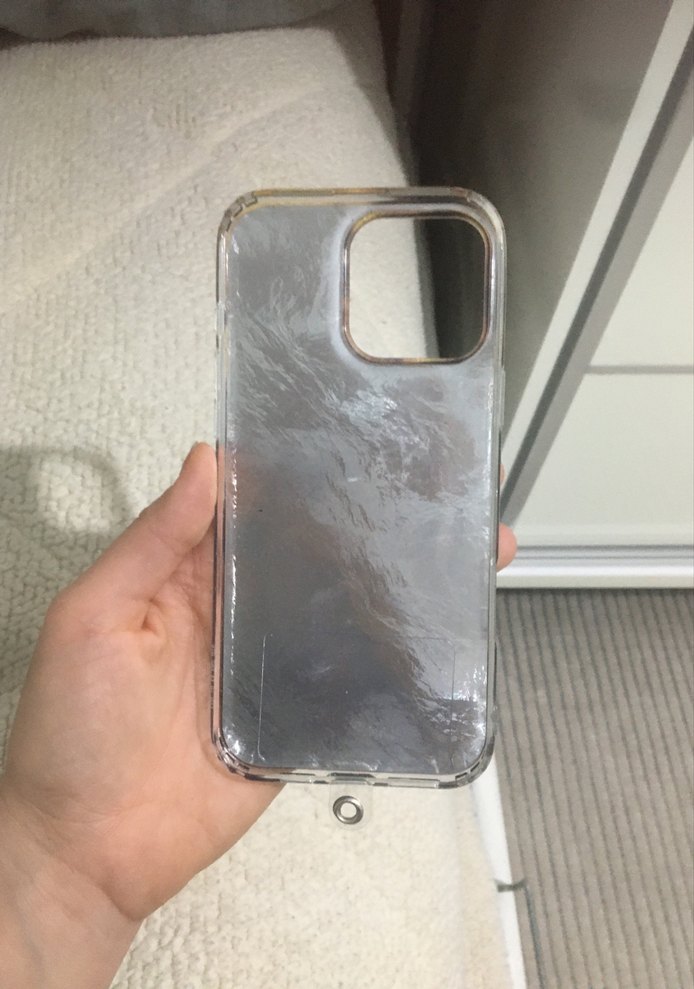 Parlak kahverengi bohem telefon kılıfı - Görsel 2