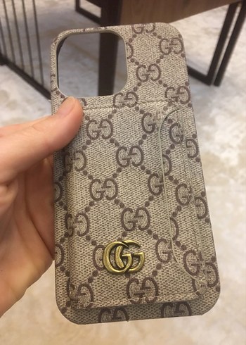 Kahverengi Buckle Detaylı Telefon Kılıfı - Görsel 4