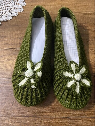 El yapımı keçe patik - Görsel 2