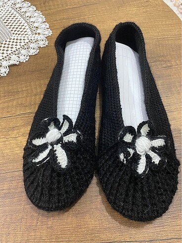 El yapımı keçe patik - Görsel 8