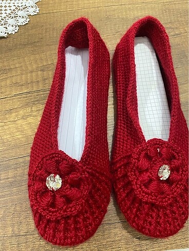 El yapımı keçe patik - Görsel 6