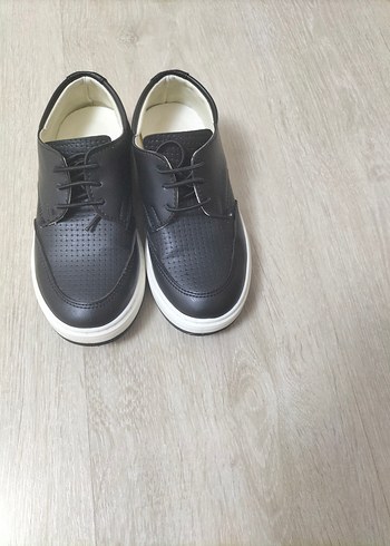 Siyah Erkek Çocuk ayakkabı - Görsel 2