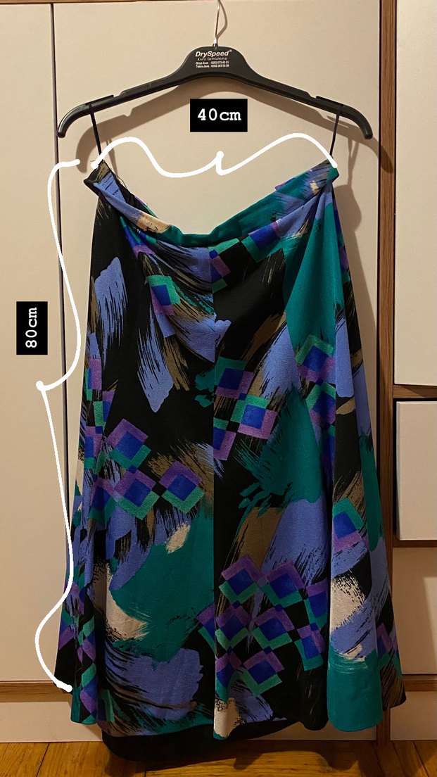 Vintage gömlek etek takım - Görsel 2