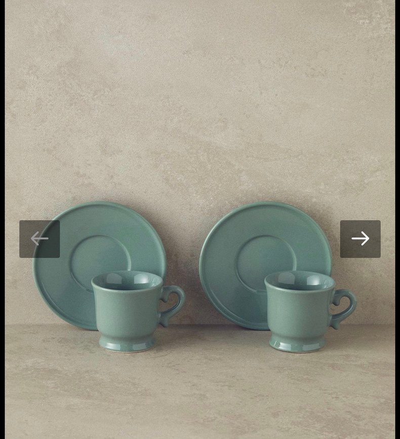 ENGLISH HOME 2li Kahve Fincanı - Görsel 3