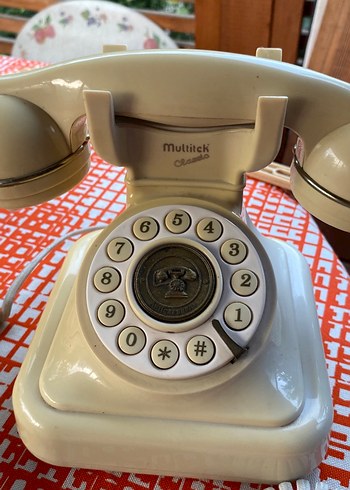 Multitek Vintage Telefon - Görsel 4