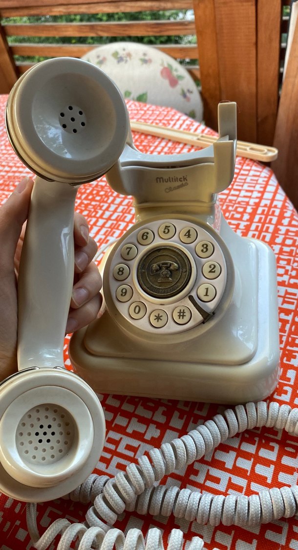 Multitek Vintage Telefon - Görsel 2