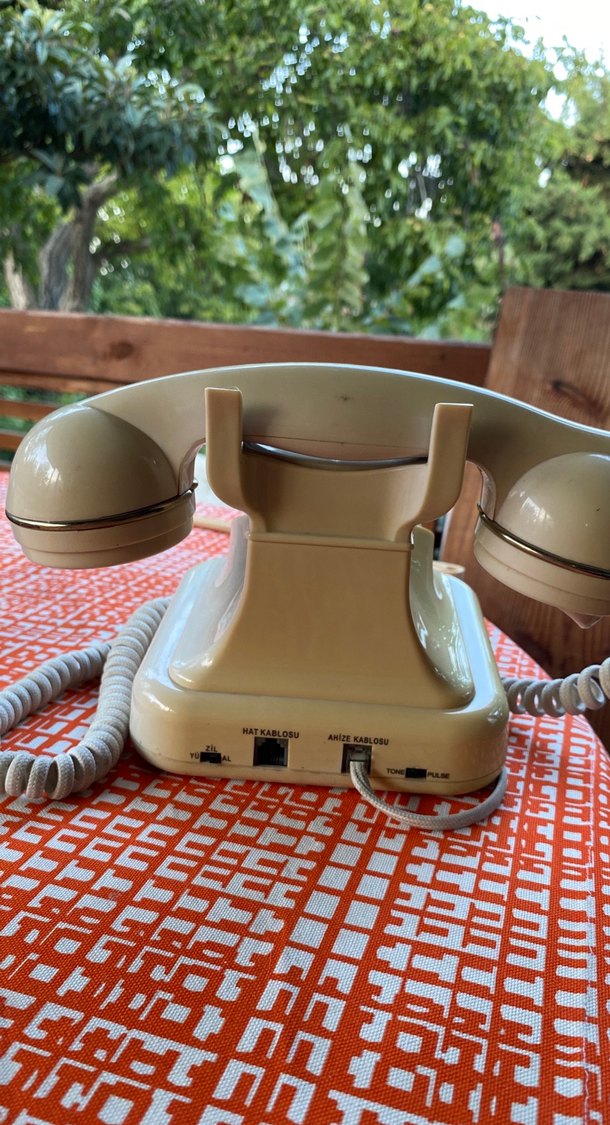 Multitek Vintage Telefon - Görsel 3
