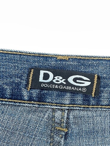 38 Beden mavi Renk Dolce & Gabbana Jean / Kot %70 İndirimli.