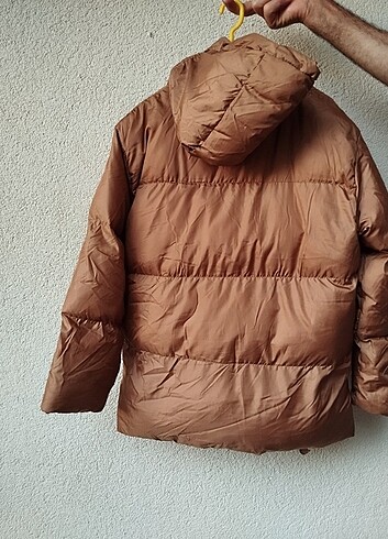 36 Beden kahverengi Renk Oversize kadın mont