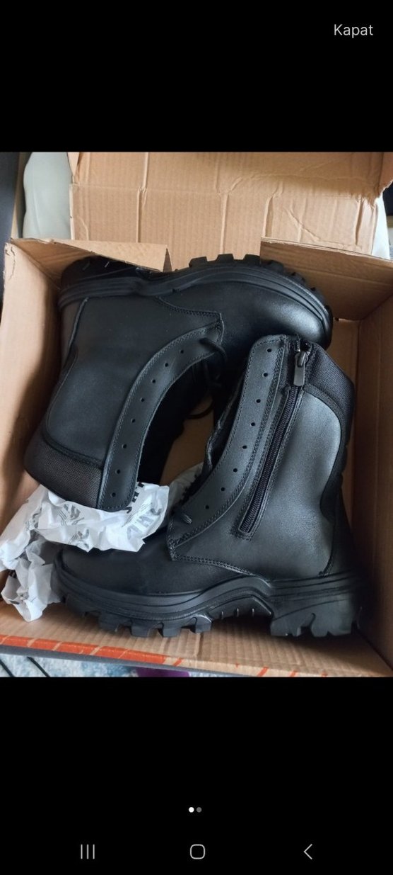 kışlık bot polis asker botu - Görsel 2