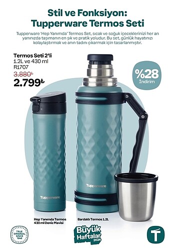 Tupperware termos
