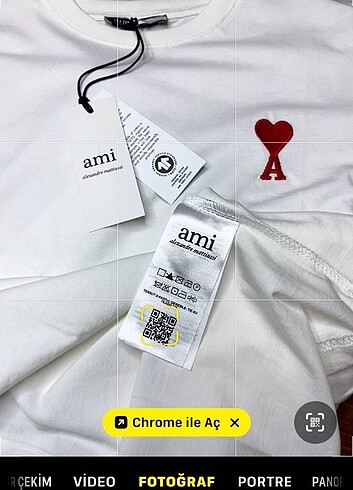 AMİ NAKIŞLI TİŞÖRT 