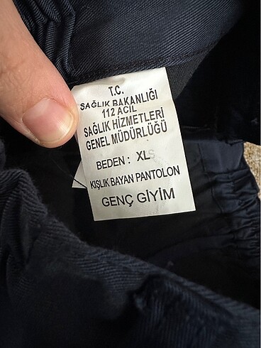 Diğer 112 pantolonu Unisex ürün