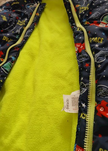 Renkli Baskılı Bebek Erkek Kayak Tulumu - Görsel 3