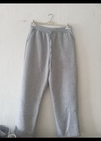 Gri Bol Kesim Kız Eşofman Takımı - Görsel 3