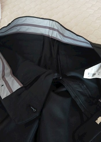 Drapeli Siyah Erkek Takım Elbise - Görsel 6