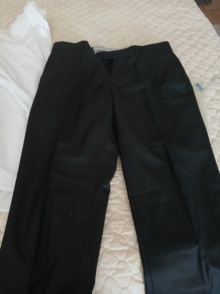 Drapeli Siyah Erkek Takım Elbise - Görsel 5