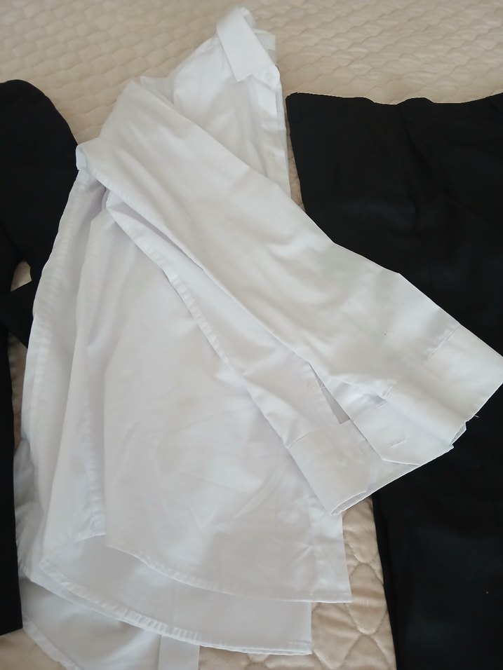 Drapeli Siyah Erkek Takım Elbise - Görsel 3