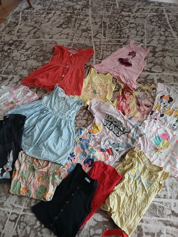 Hello Kitty Baskılı Pembe Çocuk Uyku Tişörtü - Görsel 2