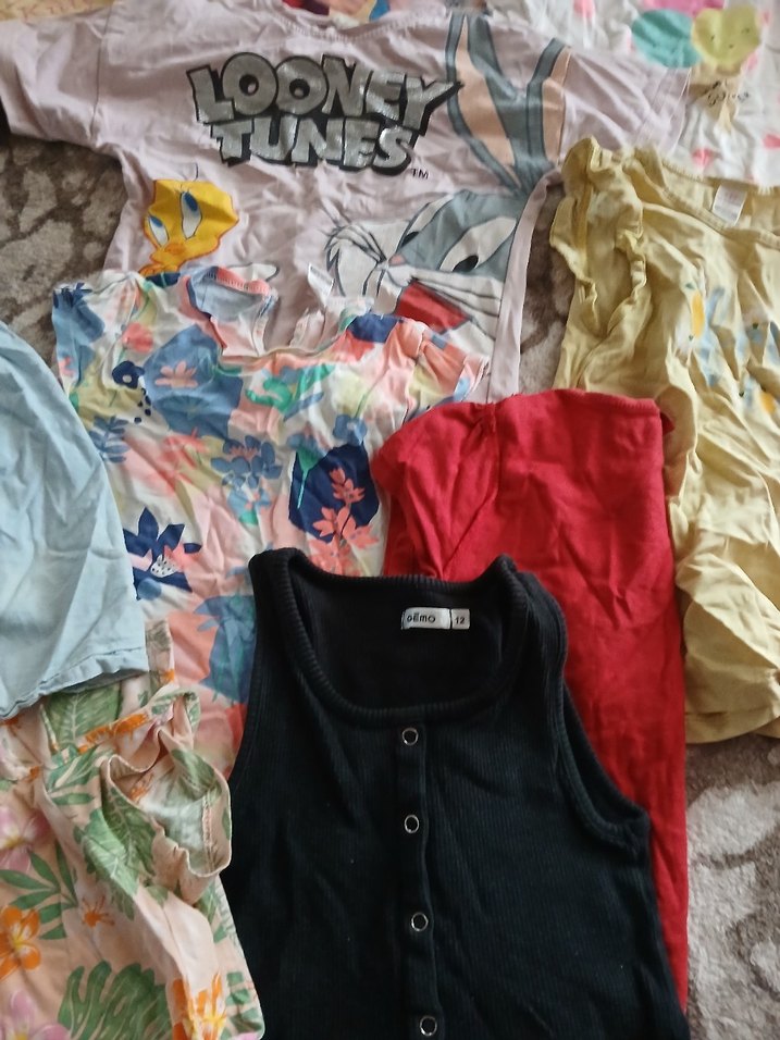 Hello Kitty Baskılı Pembe Çocuk Uyku Tişörtü - Görsel 5