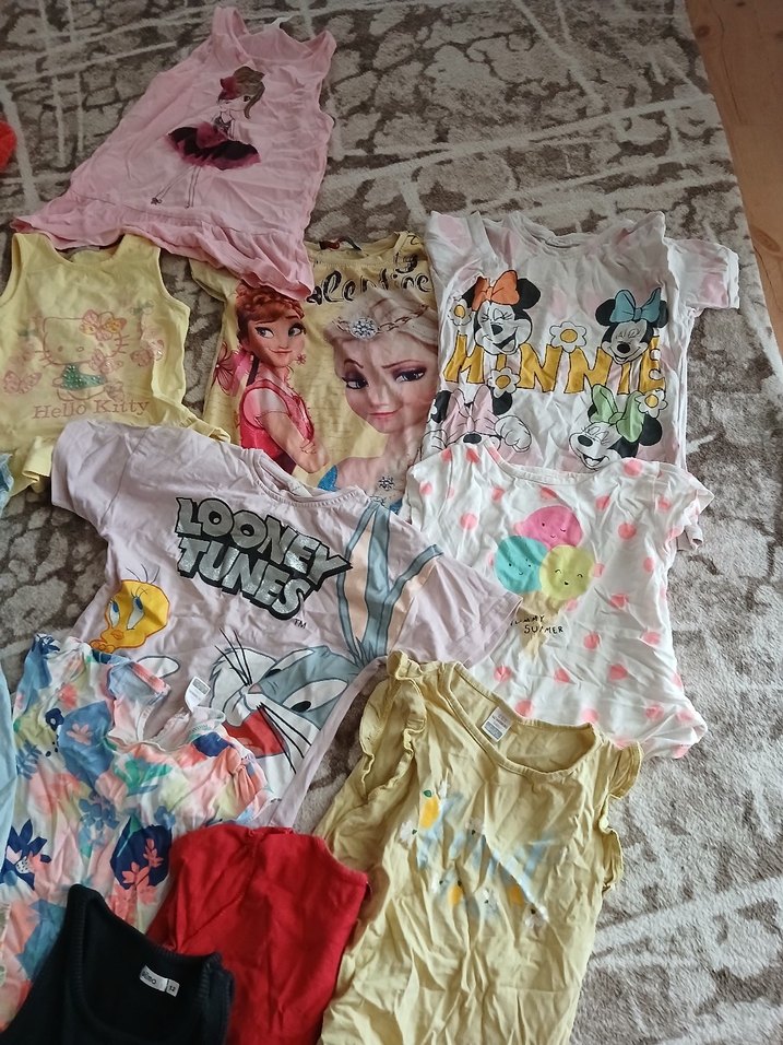 Hello Kitty Baskılı Pembe Çocuk Uyku Tişörtü - Görsel 3