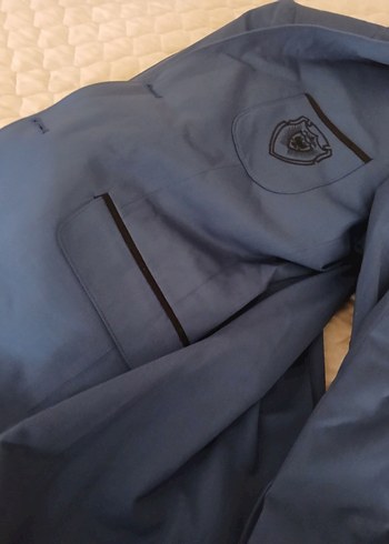 Erkek Gri Düğmeli Ceket, Normal Boy, Regular Fit - Görsel 4