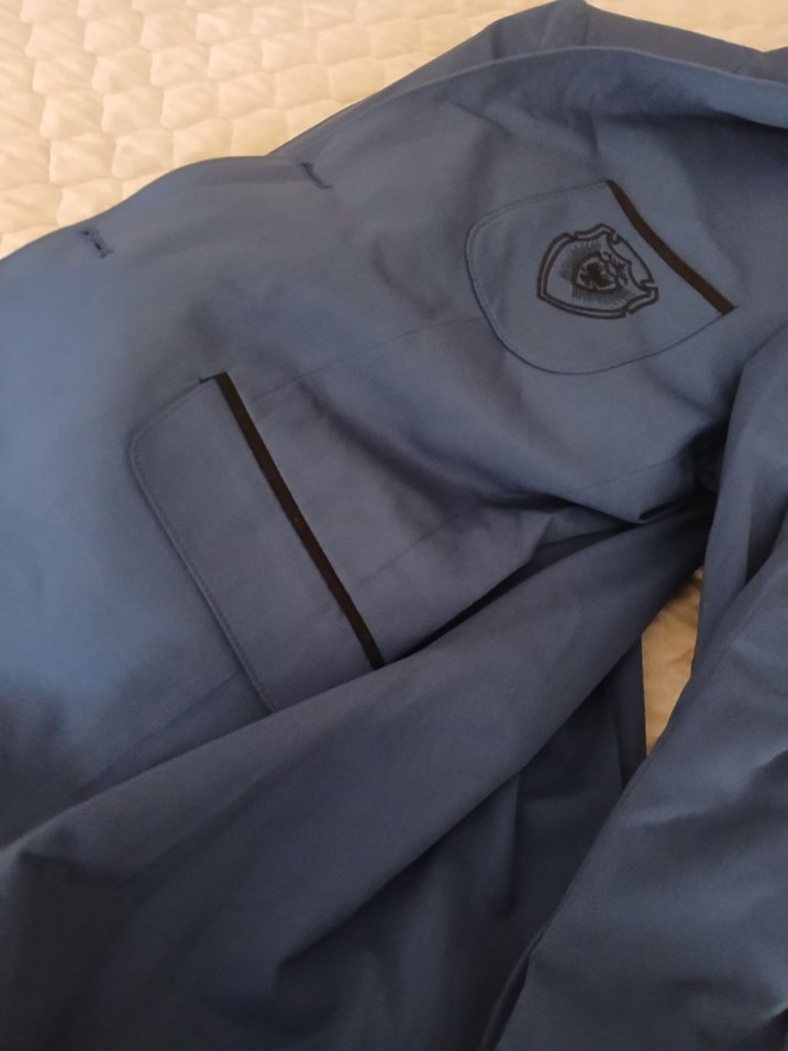 Erkek Gri Düğmeli Ceket, Normal Boy, Regular Fit - Görsel 4