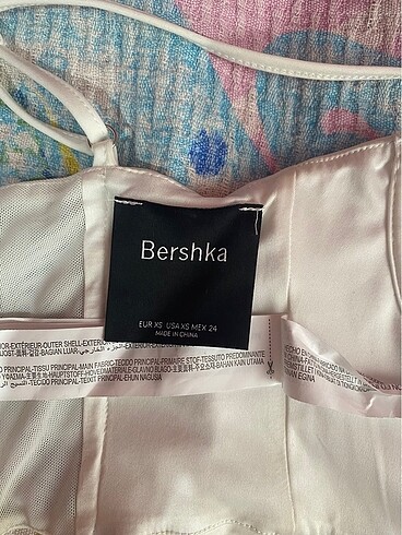 xs Beden bershka taşlı büstiyer