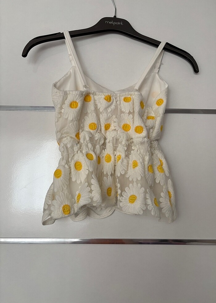 Papatyalı bluz - Görsel 2